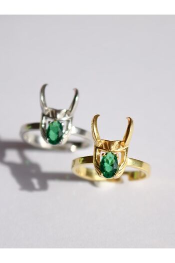Reorah Collection Loki 925 Gümüş Yüzük-gümüş Kaplama