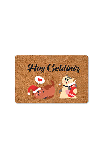 M&H Quality Welcome DIgItal PrInted Hooded Mat - MultI-purpose Indoor and Outdoor Door