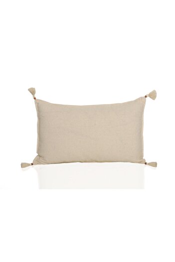 Buldan CSN Tekstil 2-Piece Linen Rectangular Throw Pillow