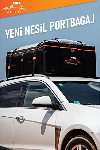 Matte Unıversal Roofpax Araç Üstü Tavan Çantası Yeni Nesil Portbagaj