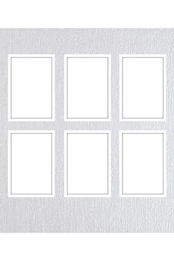 BELLO ART Belloart A4 (21X30) 6 Pack Frame Document Document Diploma Certificate Poster Picture