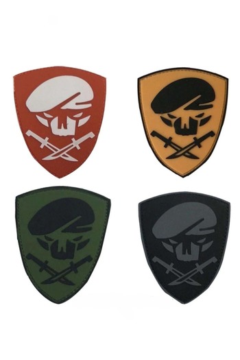 SINGLE SWORD Patch din silicon Commando Beanie-Knife - Peç