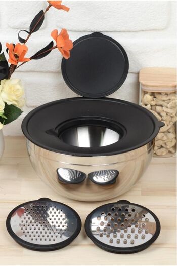 AROW Pratico 5 Piece Grater Mixing Bowl 24 Cm Tr-2514