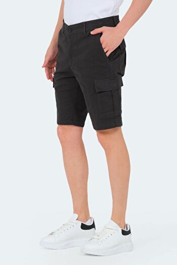 Slazenger Earnings Men's Pocket Cargo Dark Gray Shorts