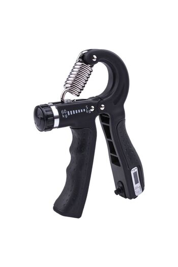 Canderel Countered Hand Spring 60 Kg - 5 Kg Adjustable 1 Piece Hand Spring Anti-Slip Wrist Muscle Strengthener