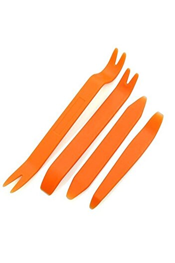 Turkuaz Auto Tape Removal Front Panel Upholstery Mounting Apparatus Trim Set 4 Pieces