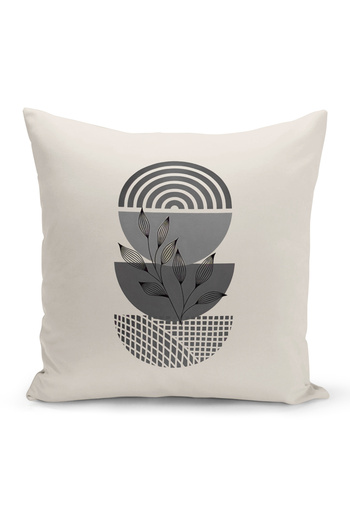 Bertille Home Series Minimalist Digital Printed Double Sided Throw Pillow Cover