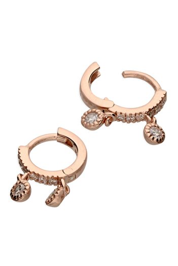 G Sport POLO Zircon Stone Detailed Earrings