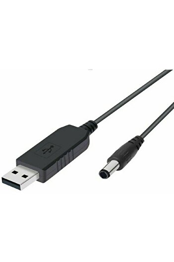 ulu 5V To 12V Dc USB Voltaj Yükseltici Çevirici Adaptör Kablo