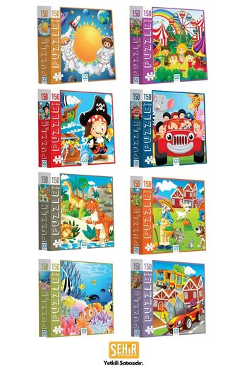 CA Games Balıklar 150 Parça 34x24cm Çocuk Puzzle Yapboz Serisi