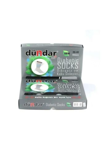Dündar Düdar Bambu Plus Diabetik Çorap/dikişsiz Ve Koku Önleyici 3 lü