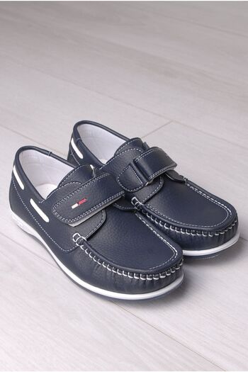 Rıdvan Çelik Boy's Navy Blue Velcro Shoes