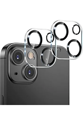 HyperAge iPhone 13 & iPhone 13 Mini Camera Protector 9H Ultra Hd Camera Lens and Surface Protection