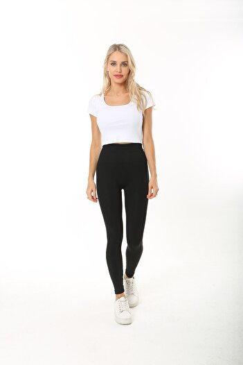 CHEISU Λευκό T-shirt Crop - Γυναικείο, κοντομάνικο, λαιμόκοψη πισίνας, καμιζόλα με ραβδώσεις
