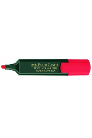 Faber Castell Red Highlighter - 154821 1583 8218