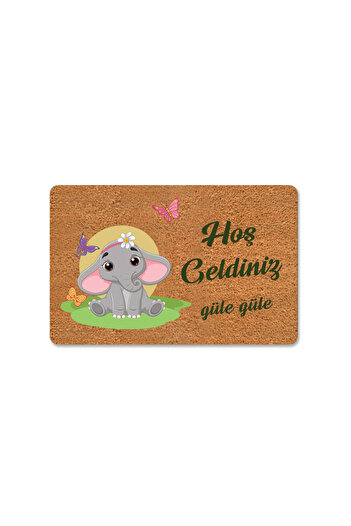 M&H Quality Welcome DIgItal PrInted Hooded Mat - MultI-purpose Indoor and Outdoor Door