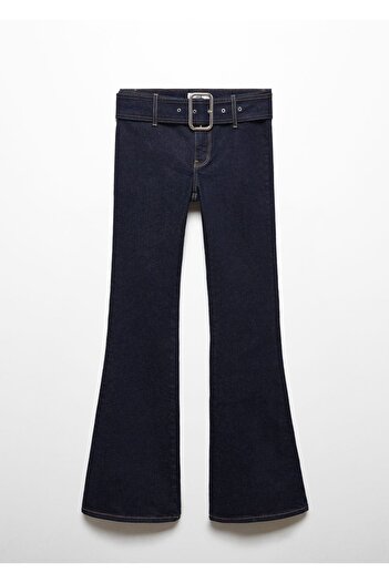 MANGO Woman Kemerli Flare Jean