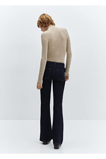 MANGO Woman Kemerli Flare Jean