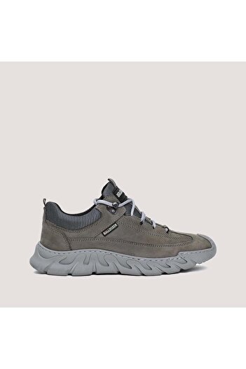 Bulldozer 240003 Leather Orthopedic Daily Casual Shoes 41 Gray