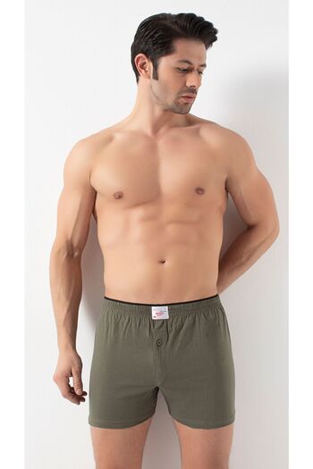 DONEX Pack of 3 100% Cotton Men's Towel Waist Combed Cotton Boxer 2303