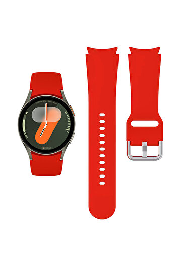 NovStrap Samsung Galaxy Watch 7 6 5 Pro 4 Fe 40 42 43 44 45 46 47 mm Compatible Cord Full Cover Silicone with Pin