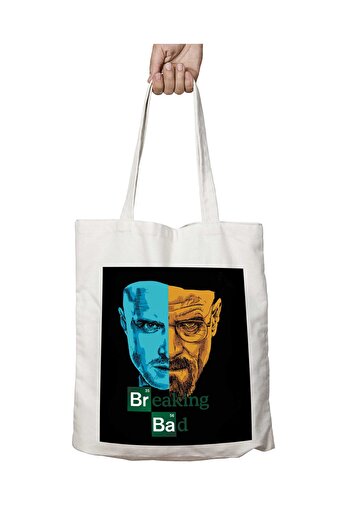 ART HEDİYE Breaking Bad Printed - Πλενόμενη μόνιμη τσάντα ώμου για παραλία και σχολείο