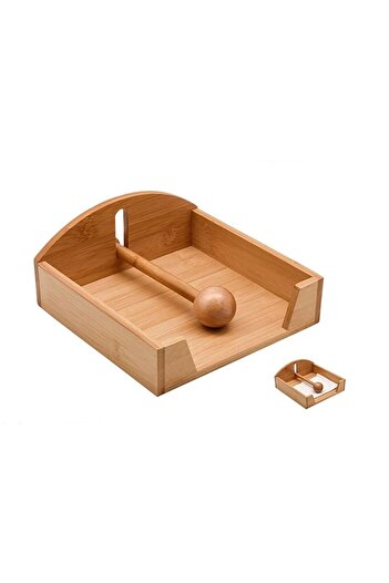 Janset Bamboo Napkin Holder - Comfortable Cut