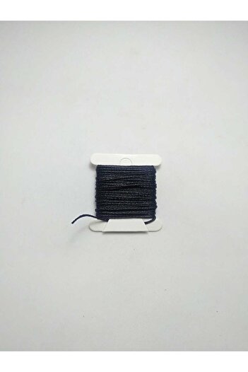 Eskişehir hobi sanat Σετ κολιέ και βραχιόλι Zift Black 1,0 mm - 3 μέτρα κερωμένο σχοινί