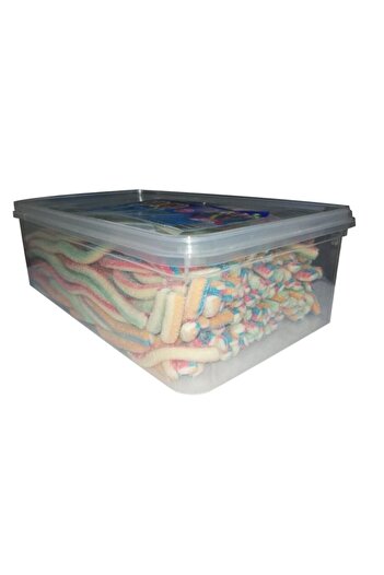 SAADET Jellopy Karışık Meyve Aromalı Halat Yumuşak Şeker 1500 Gr 140'lı