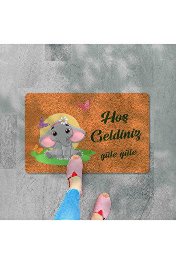 M&H Quality Welcome DIgItal PrInted Hooded Mat - MultI-purpose Indoor and Outdoor Door