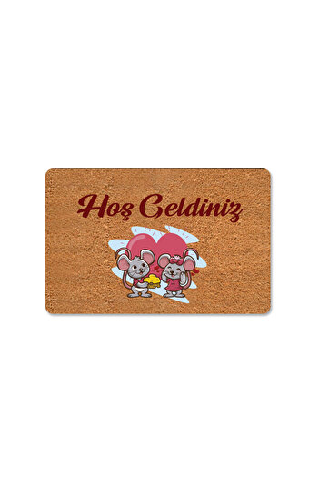M&H Quality Welcome DIgItal PrInted Hooded Mat - MultI-purpose Indoor and Outdoor Door