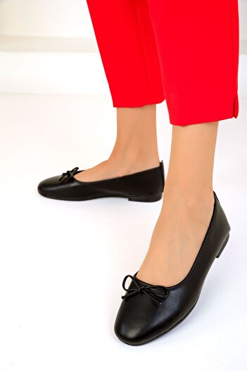 SOHO 19456 Model Black Women's Ballerinas