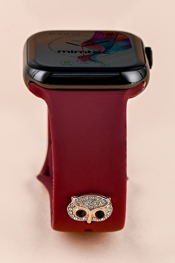 mimtec Apple Watch Uyumlu Charm Akıllı Saatlerle Uyumlu Charm Aksesuar Süs Kordon Süsü