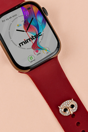 mimtec Apple Watch Uyumlu Charm Akıllı Saatlerle Uyumlu Charm Aksesuar Süs Kordon Süsü
