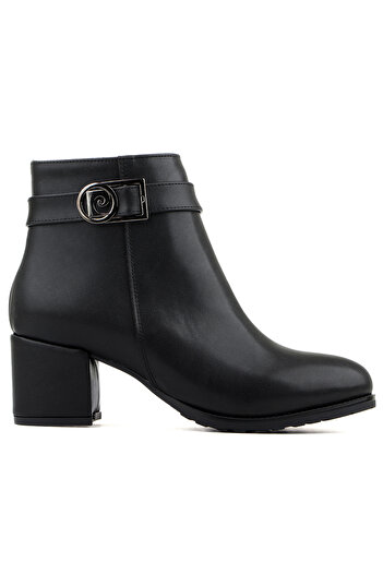 Pierre Cardin 54191 Model - Heeled Zippered Warm Lining Women'S BootS