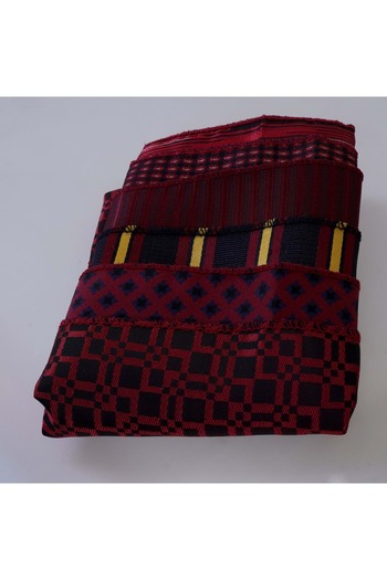 Exve Exclusive Moscow 5 in 1 - Five-piece Pocket Collar Handkerchief Accessory Set