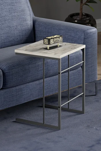 GOLDFALEZ Modern Single Nesting Table Efes Collection | Contemporary Side Table | Living Room Furniture