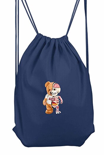 herotasarım Спортивний рюкзак Skeleton Bear - bll4630