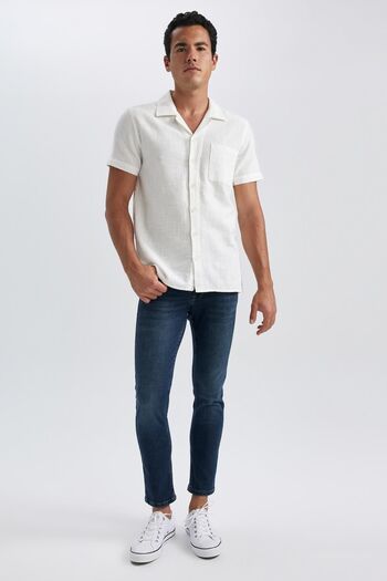 DeFacto CARlo Skinny Fit – Regular WAist, Extra Narrow Leg Jeans A8704ax23au
