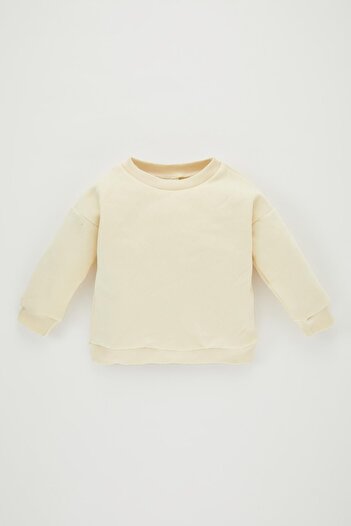 DeFacto Long Sleeve T-shirt and Salopette for Baby Boy - Set of 2 B3199a523wn