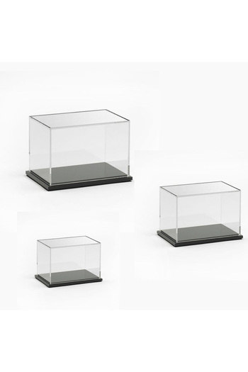 Trend Pleksi Model & Model Display Stand (Transparent 3 Pcs)