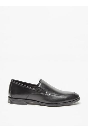 Duchini Mens Solid Slip-On Loafers