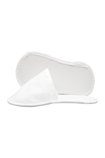 YAMAÇ GLOBAL 50 Pieces Disposable Hotel Slippers Double White Double Packaged