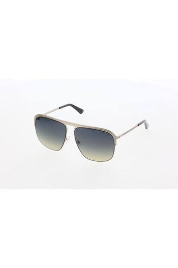 Guess GU5225 - 2023 Season Men's Green Glass Sunglasses, Yellow Framed