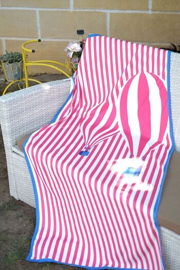moris home Micro Beach Towel - Digital Printed