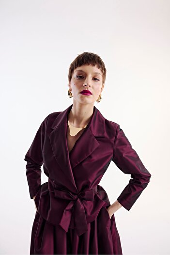 Nuum Design Taffeta Jacket and Skirt Set