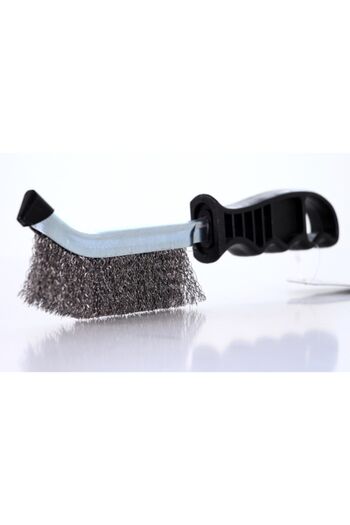 Worldforce ProFessional Steel Wire Brush - Plastic Handle