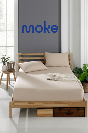 moke e ticaret Akfil Fabric - Elasticated and Fitted Pillow Sheet Set