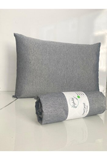 uykulife home collection Anthracite Gray Single Elastic Sleeping Sheet Set