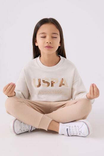 U.S. Polo Assn. Σετ φόρμας για κορίτσια με άδεια Get Your Dreams Bottom Top